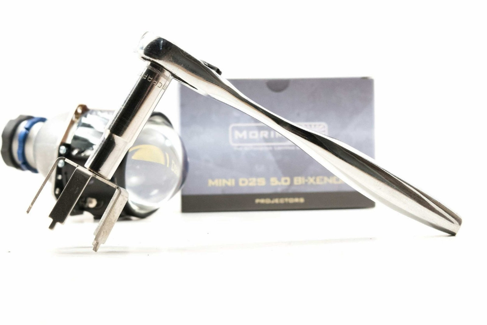 Morimoto Lock Ring Mini D2S 5.0 (Blue) -4