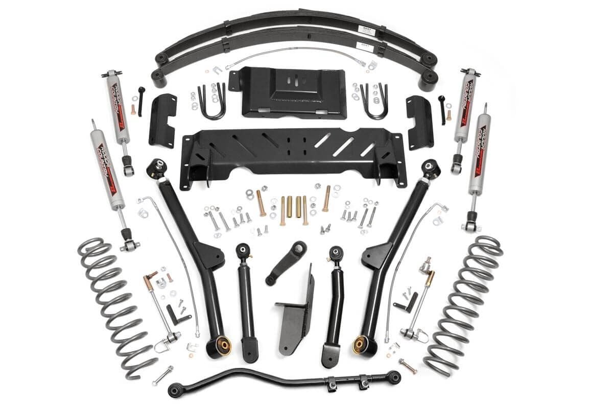 Rough Country 4.5" Long Arm Susp Lift Kit For Jeep Cherokee XJ 84-01 NP242 61722