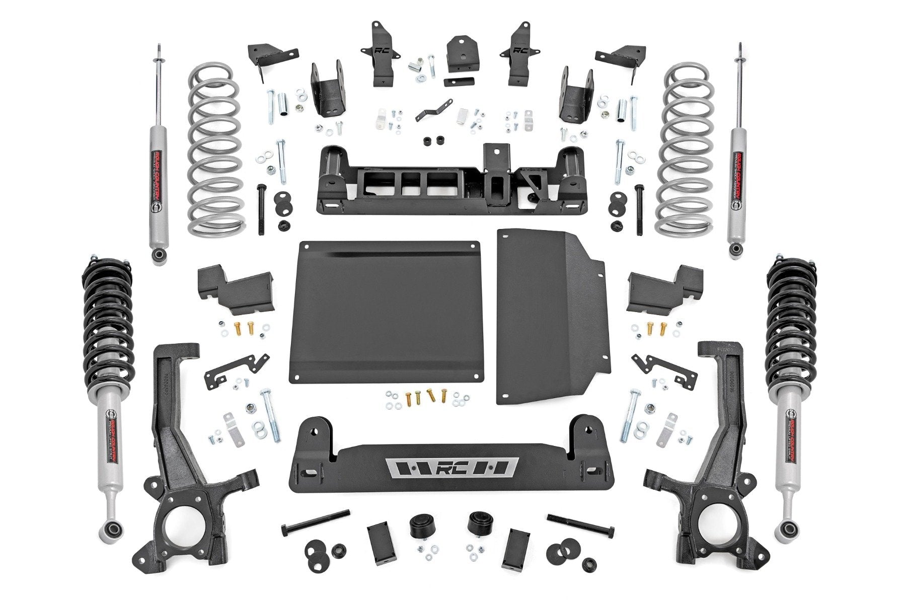 Rough Country 6 Inch Lift Kit N3 Strut Rear Coil for Toyota Tundra 4wd 22-23 71231