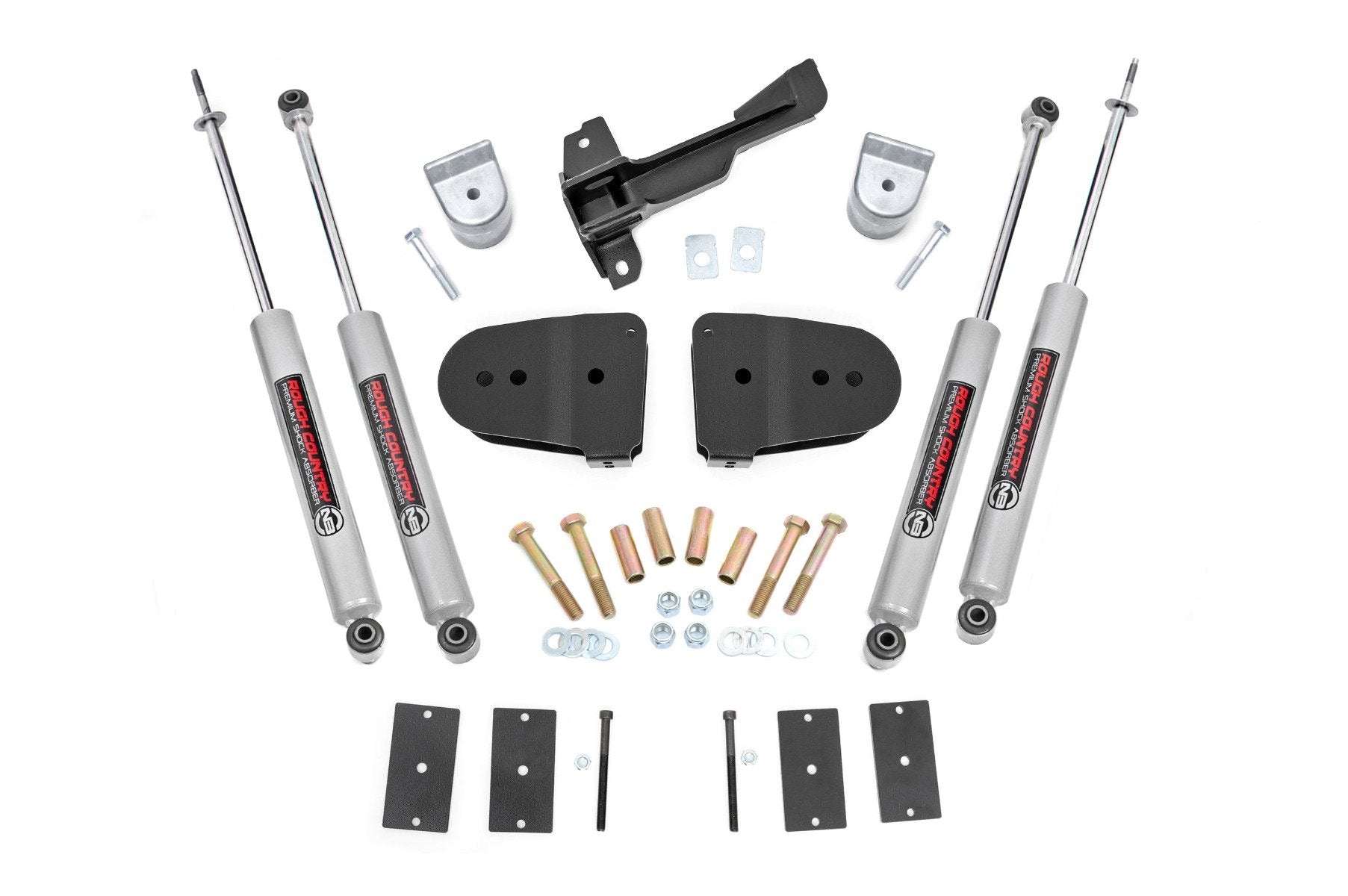 Rough Country 3 Inch Lift Kit Tremor N3 for Ford F250/F350 23-25 Super Duty 44230