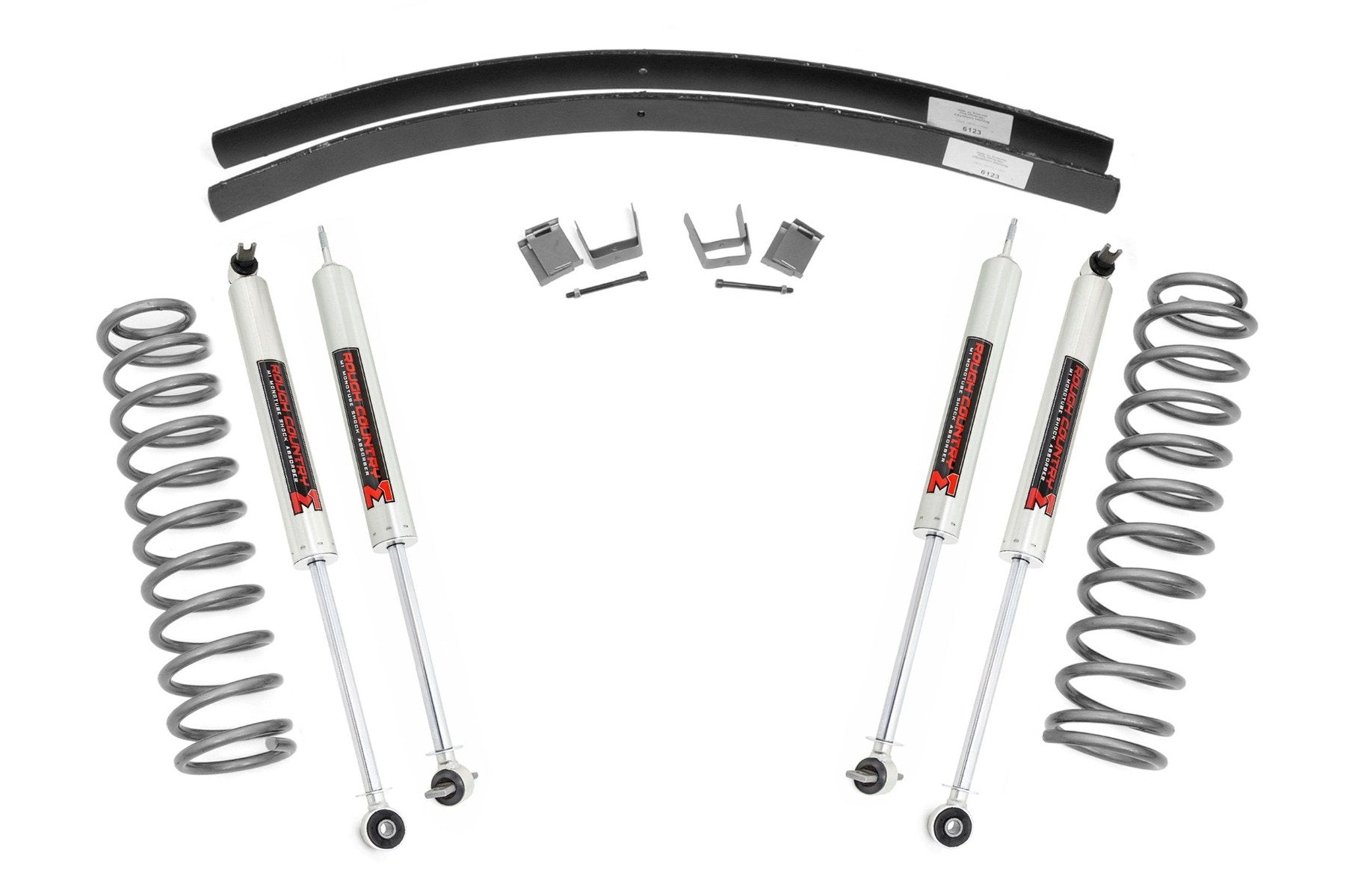 Rough Country 3" Lift Kit Rear AAL M1 For Jeep Cherokee XJ 84-01 67040