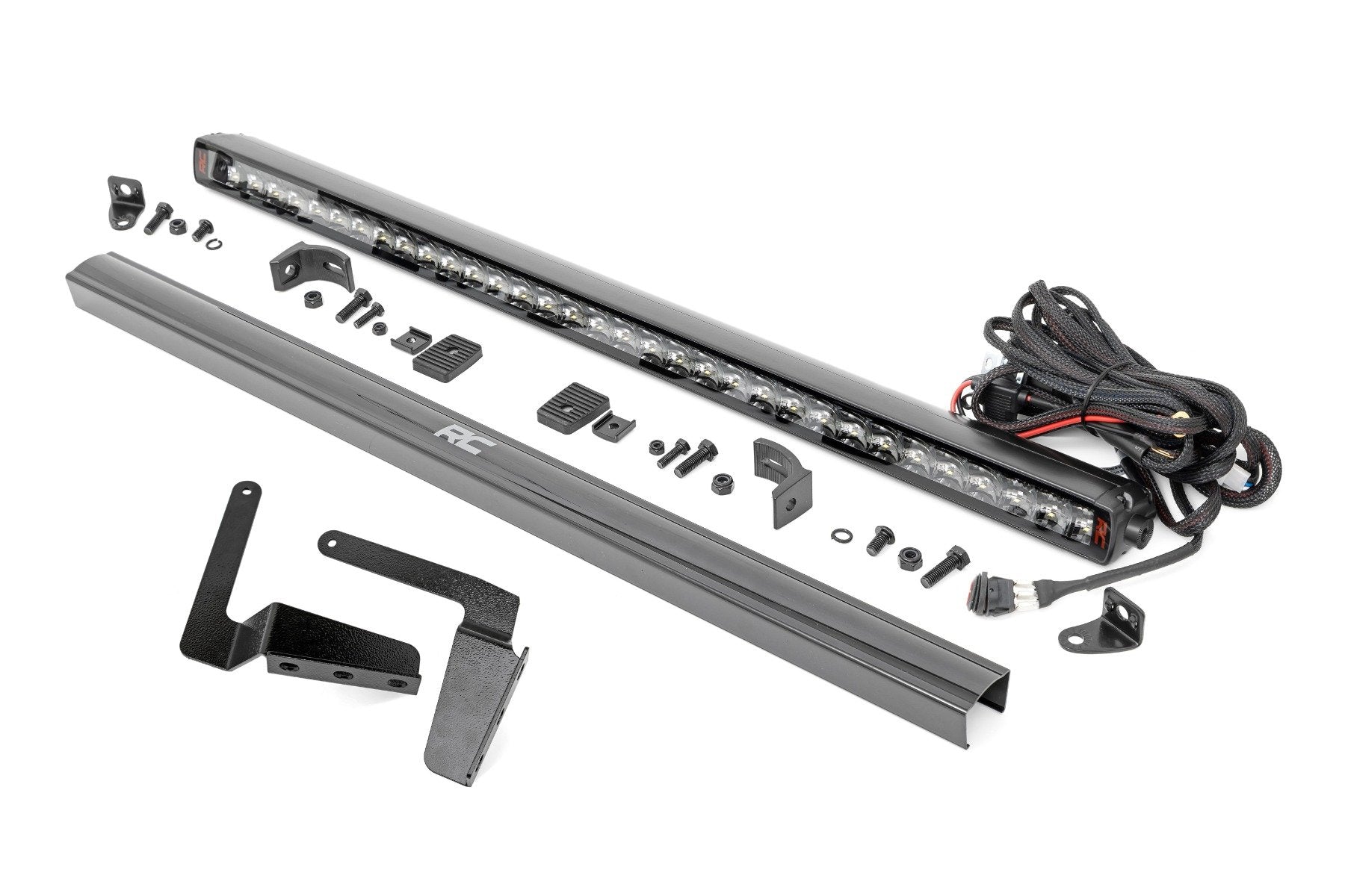 Rough Country LED Bumper Mnt 30" Spectrum Single Row Toyota Tundra 14-21 80657