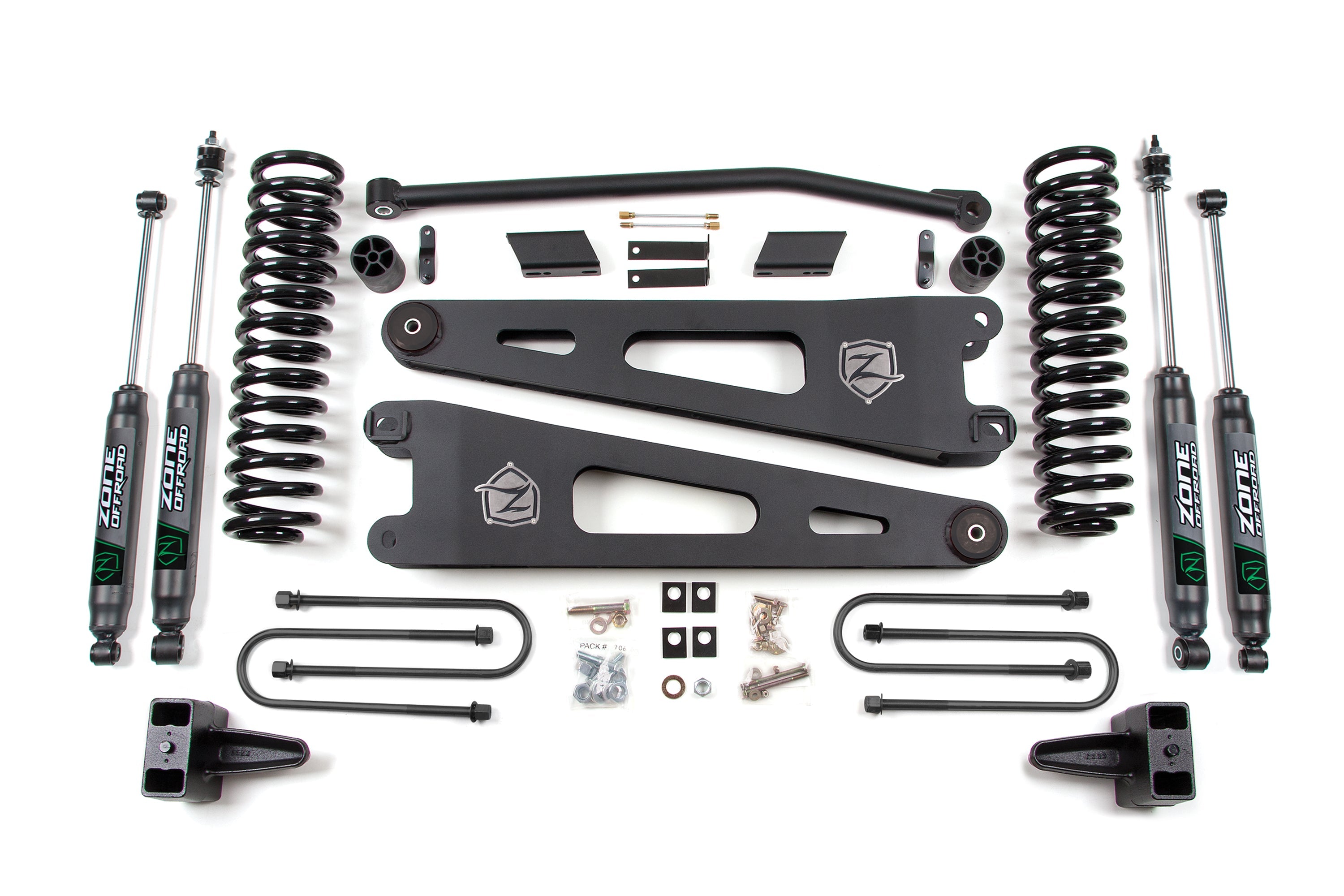 4 Inch Lift Kit w/ Radius Arm | Ford F250/F350 Super Duty (08-10) 4WD | Diesel