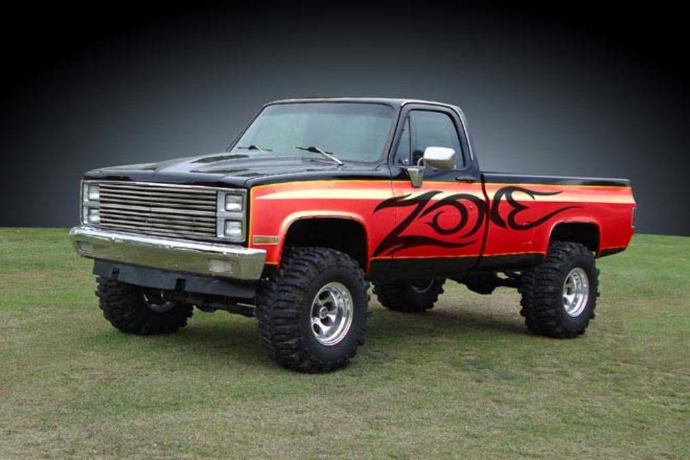 Zone Offroad 77-87 Chevy/GMC Pickup & SUV 3/4 ton 4" Lift Kit