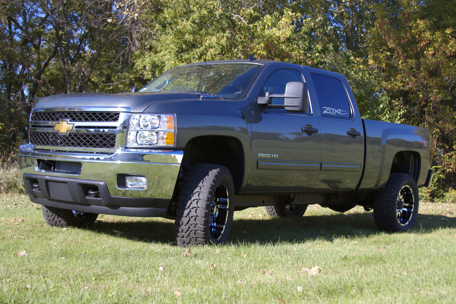 Zone Offroad Chevy GMC 2500HD/3500 2" Lift Kit 2011-2015 4WD (w/o Overloads) img1