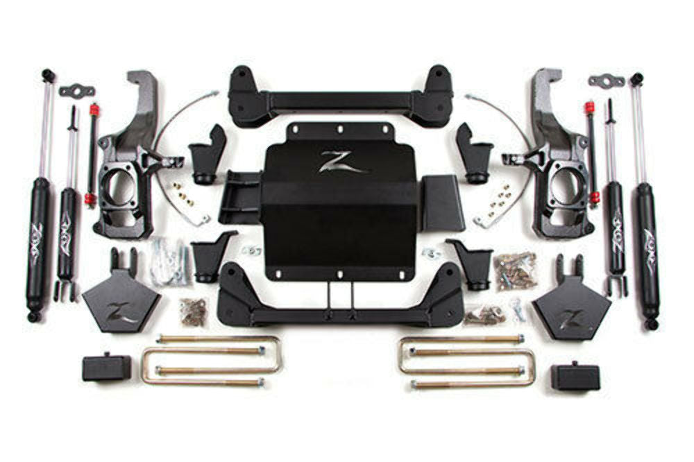 Zone Offroad Chevy/GMC 2500/3500HD Pickup 5" System 2011-2017 w/Overload