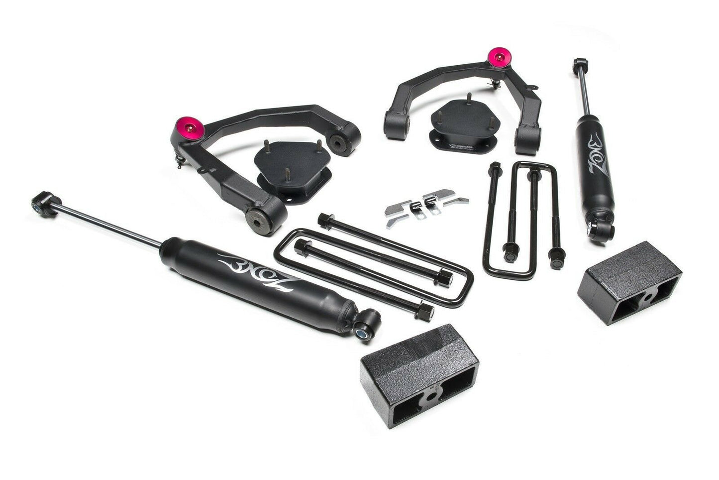 Zone Offroad Chevy GMC 1500 3.5" Adventure Series Suspension System 07-13 2WD