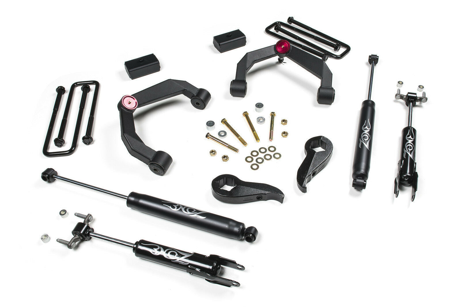 Zone OffRoad Chevy GMC 2500HD/3500HD 3" Adventure Series UCA Lift Kit 11-18 img1