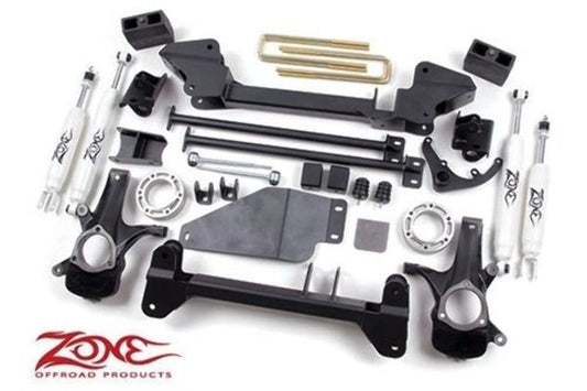 Zone Off Road Chevy GMC 1/2 Ton Pickup 4wd 6" IFS Suspension Kit 99-06