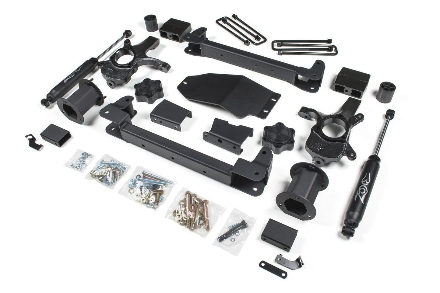 Zone Offroad Chevy GMC 1500 6.5" Suspension Lift Kit 07-13 4WD