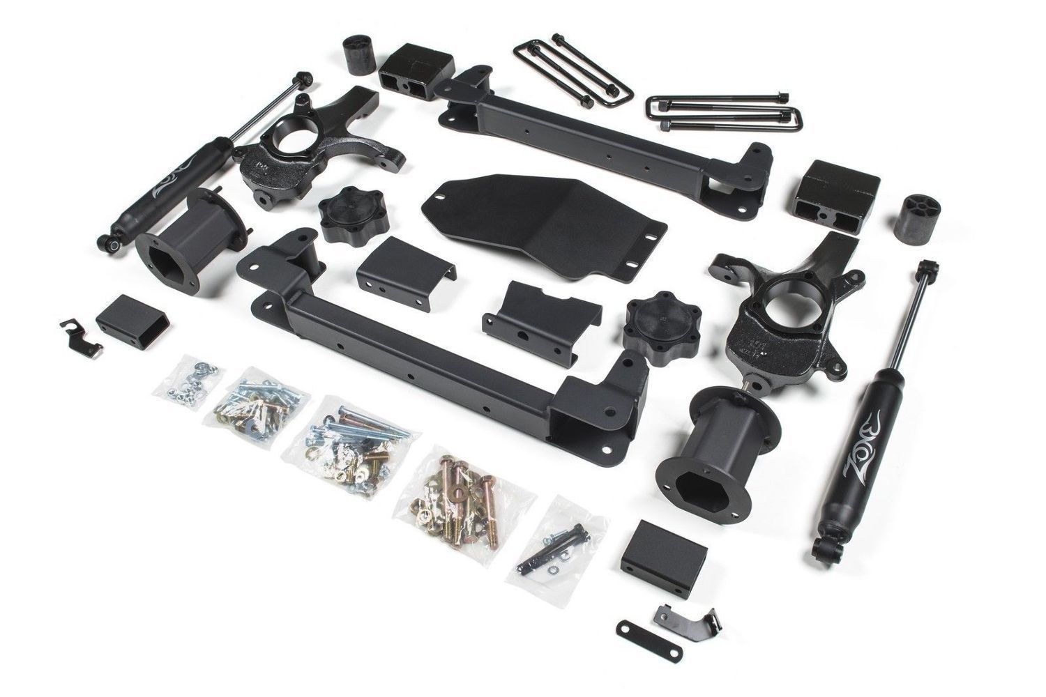 Zone Offroad Chevy GMC 1500 6.5" Suspension Lift Kit 07-13 4WD img1
