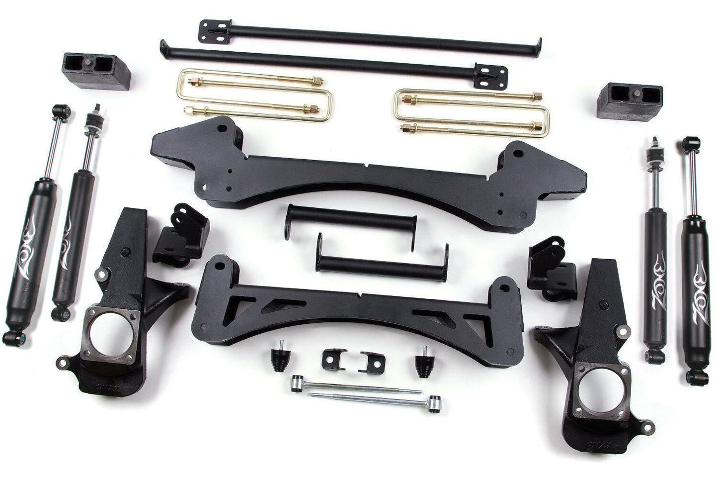 Chevy / GMC 3/4 Ton Pickup 6" Suspension System 01-10 2wd