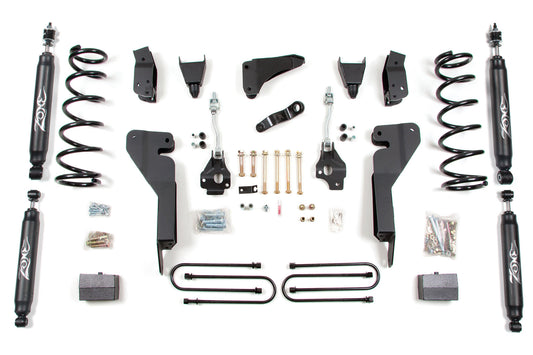 Zone Offroad suspension Lift kit for Ram 1500mega/25/3500 6" Gas Engine 4" Axle