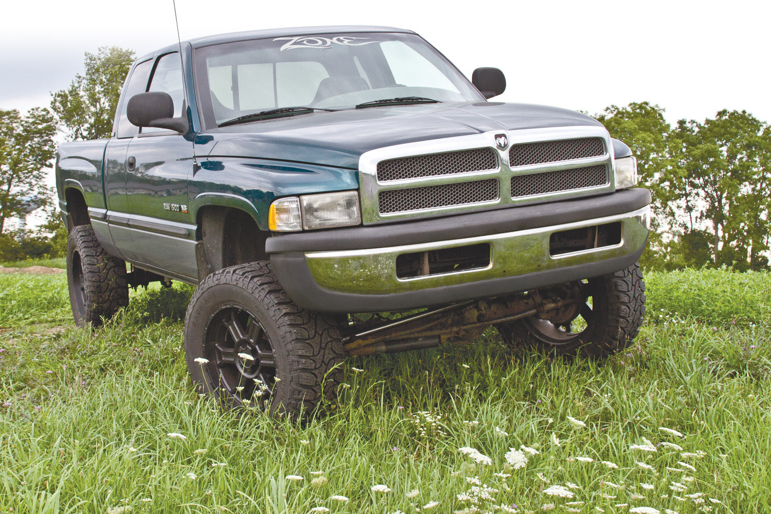 Zone Offroad suspension lift kit for Dodge Ram 00-01 Dodge Ram 1500 5"
