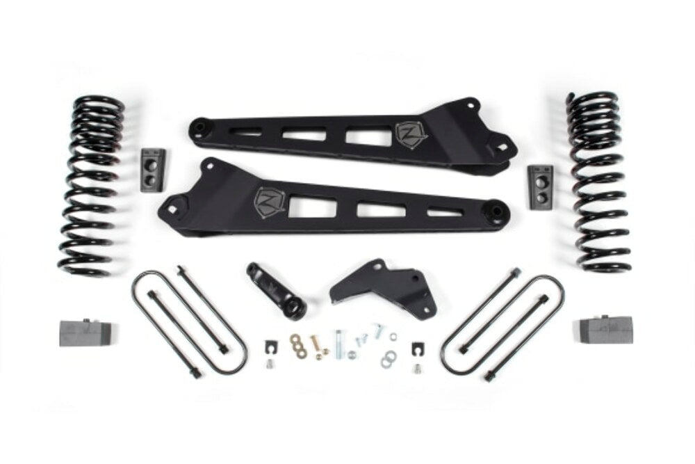 Zone Offroad for Dodge Ram 3500 4.5" Radius Arm Suspension System Lift Kit 13-18