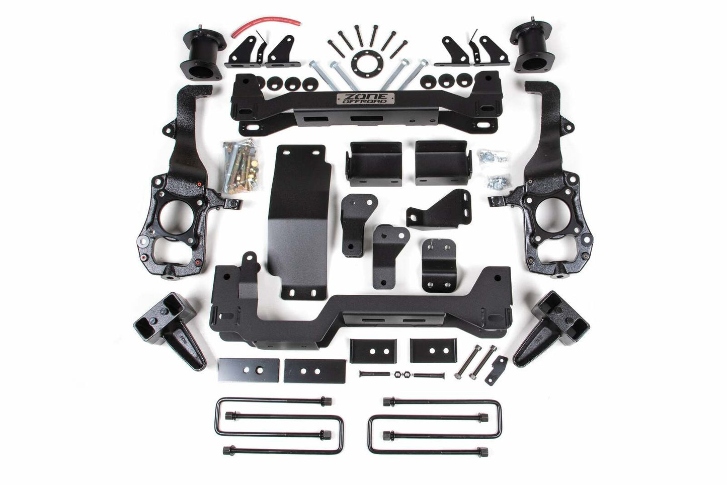 2021-2024 Ford F150 w/ CCD 4wd 6" Suspension Lift Kit 5" Rear, Block - Spacer Front, Rear Shock Relocation