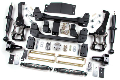 Zone Offroad for Ford F150 6" Suspension System w/ Struts 09-13 4wd