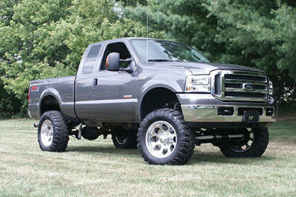 Zone Offroad for Ford F250 F350 Super Duty 4" Lift Kit 05-07 4wd (Gas)