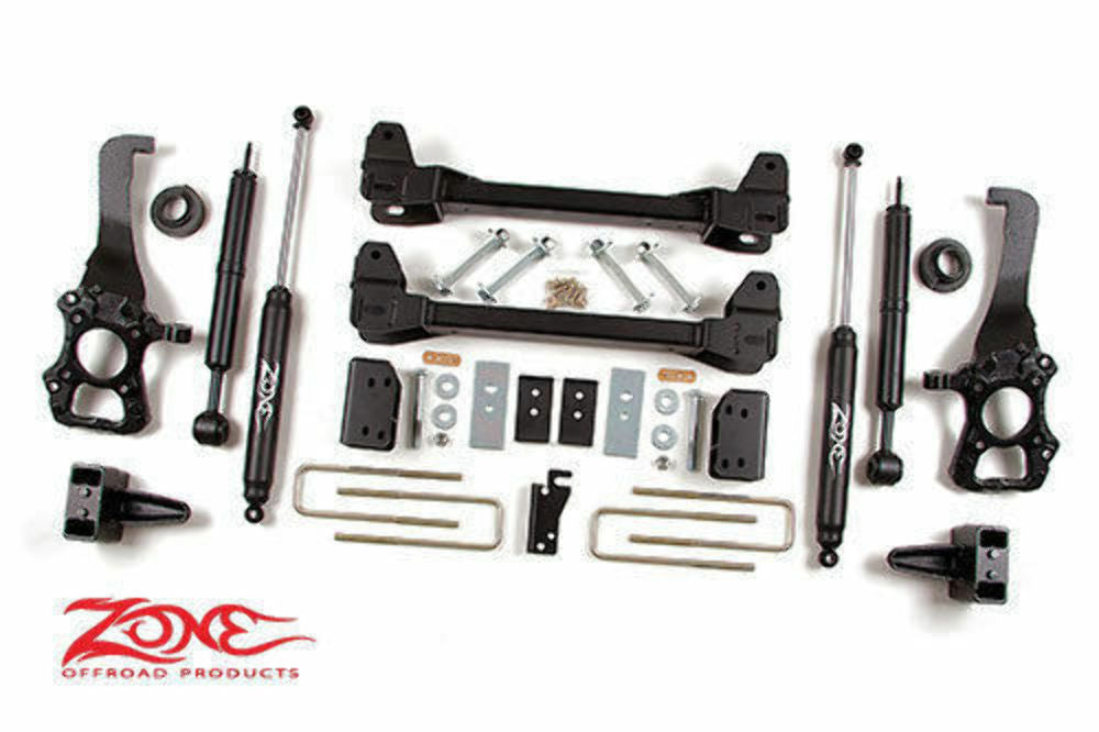 Zone Offroad for Ford F150 6" Suspension System w/ Struts 09-10 2wd