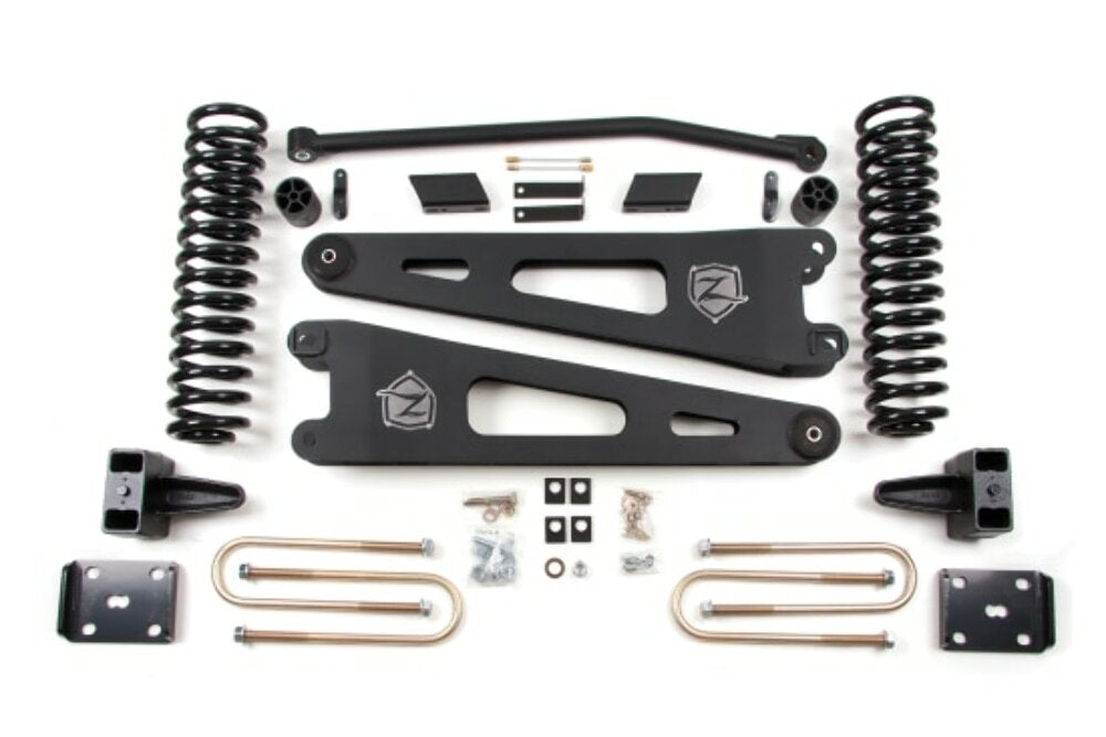 Zone Offroad Suspension LiftKit 11-16 for Ford F250/350 4" Radius Arm System Gas