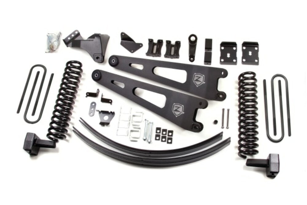 Zone Offroad suspension Lift kit 11-16 for Ford SD/F350 6" Radius Arm kit Gas