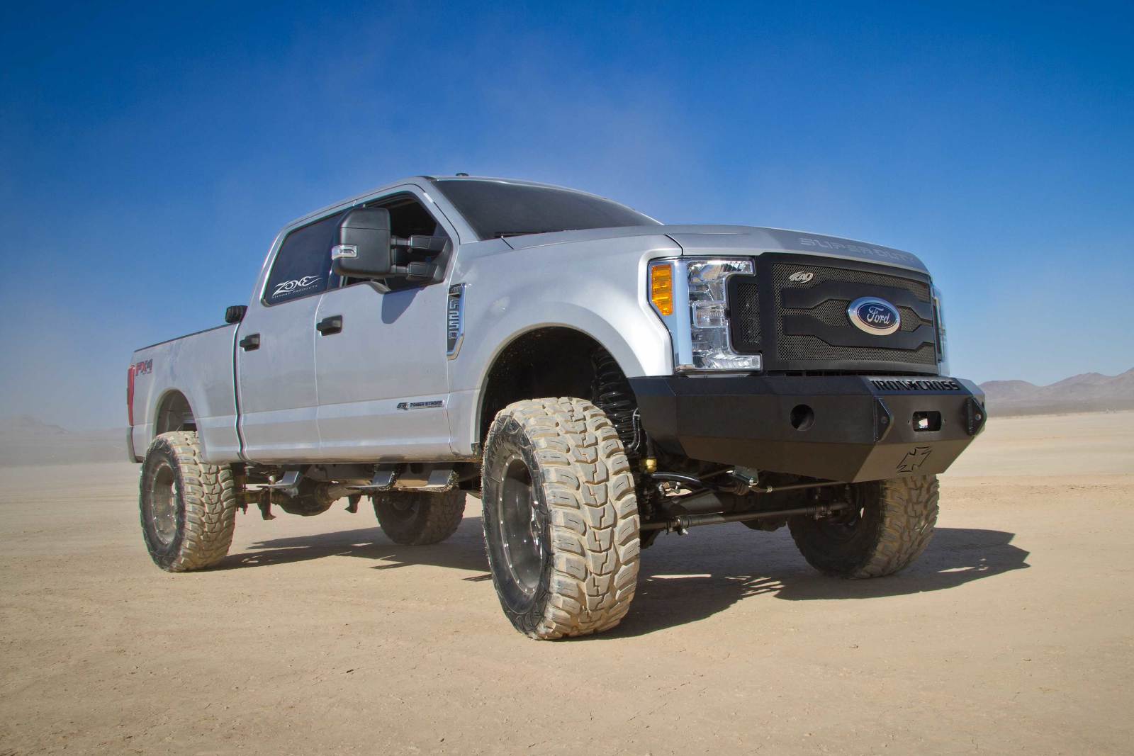 Zone Offroad for Ford SD/F350 6" Radius Arm Lift Kit 2-LEAF Main Spring 17-22