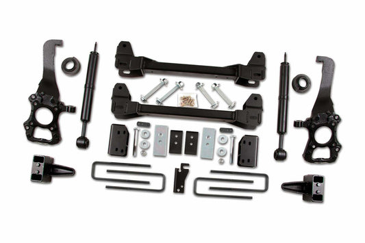 09-13 Ford F150 2wd 6in Kit - 4" Rear Block