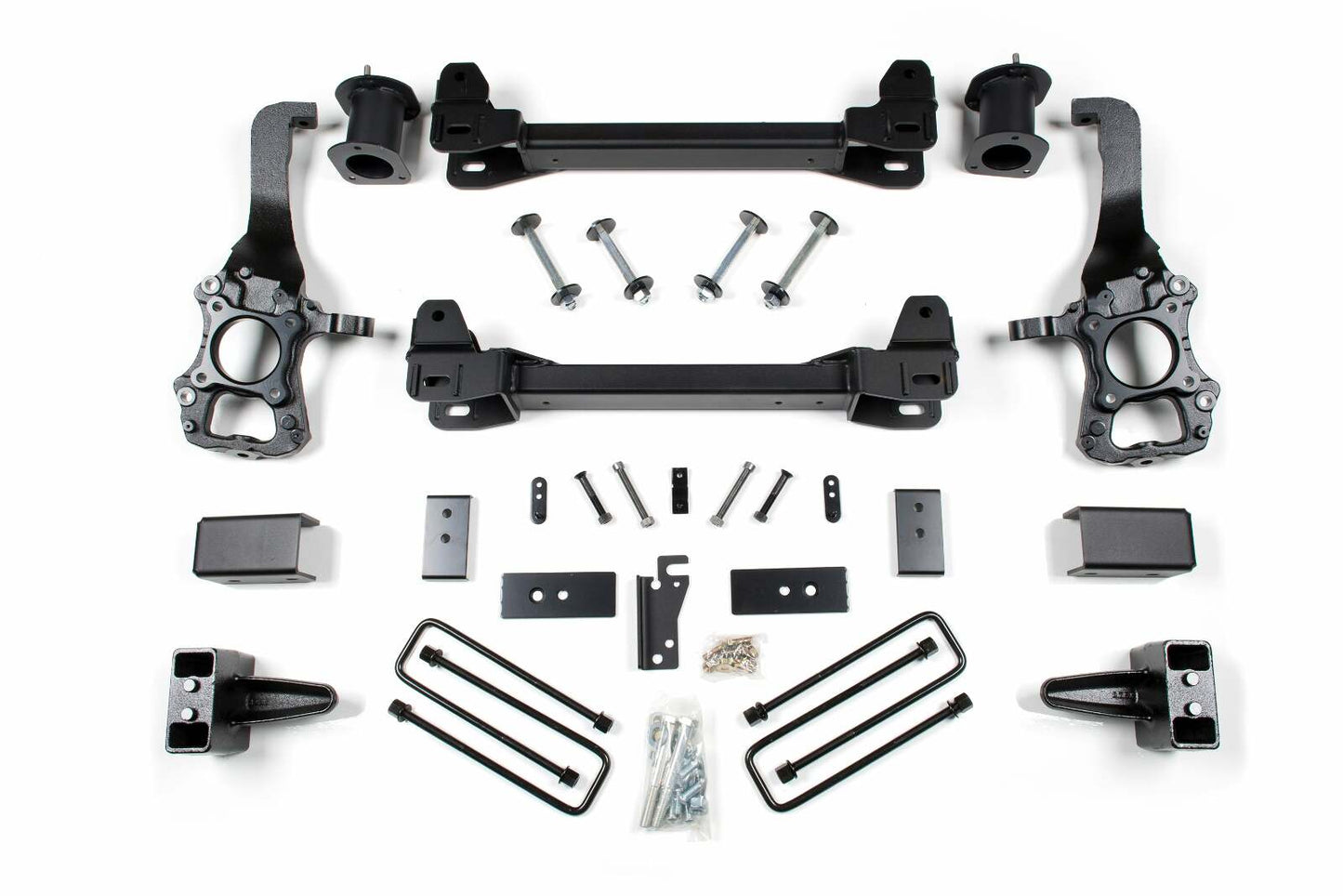2014 F150 2wd 6in Suspension System - 4" Rear Block