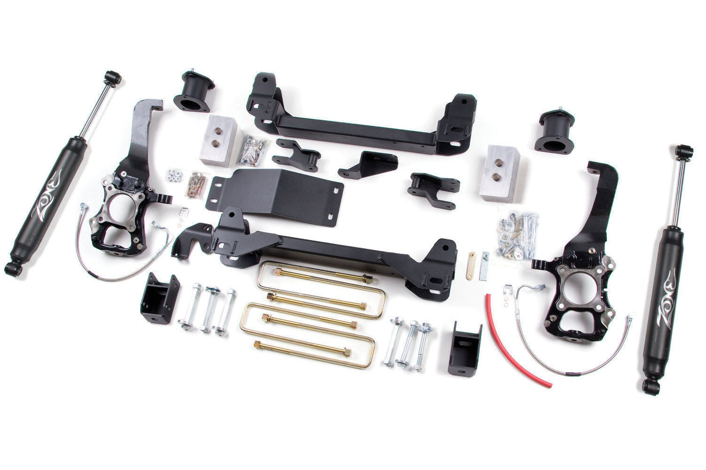 Zone Offroad for Ford F150 4" Suspension Lift Kit Zone 04-08 4wd