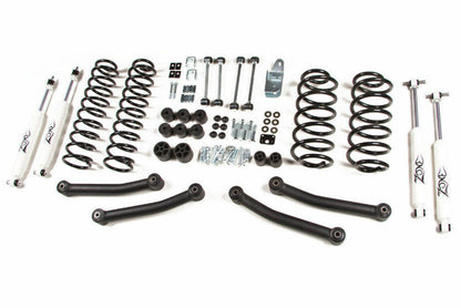 Zone Offroad 4" Suspension Lift Kit for Jeep Wrangler TJ 03-06