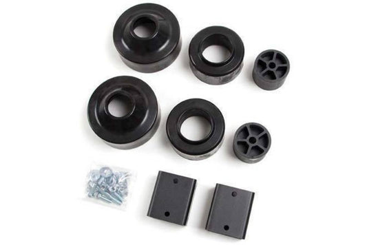 Zone Offroad 2" Coil Spacer Lift Kit fits Jeep Wrangler JK 2007-2016