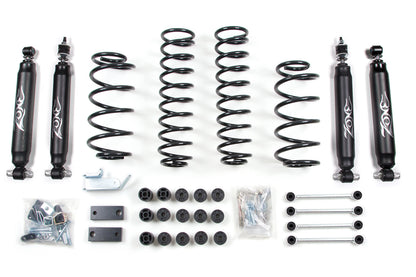 Zone Offroad 4.25" Front Sway Bar Disconnects for 97-06 Jeep Wrangler TJ