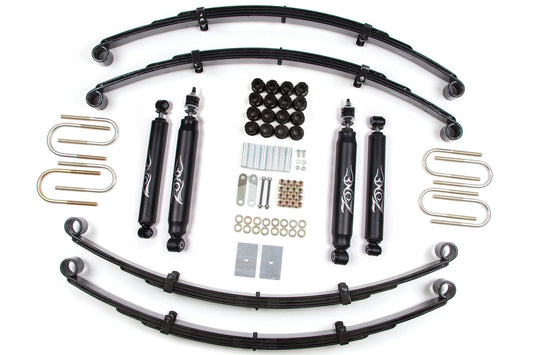 Zone Offroad 2" Suspension System for 87-95 Jeep Wrangler YJ