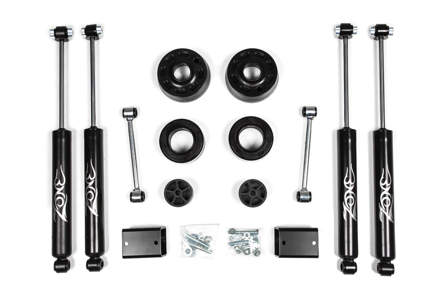 Zone Offroad 2" Suspension System for 2018 Jeep Wrangler JL