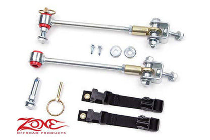 for Front Quick Disconnects & Rear End Links Combo 4" for Jeep Wrangler TJ 97-06