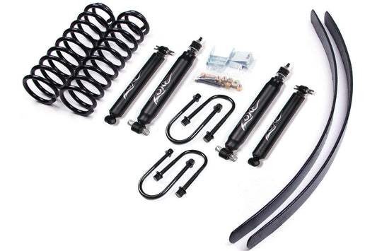 fits Zone Offroad 3" Lift Kit for Jeep Cherokee XJ 1984-2001